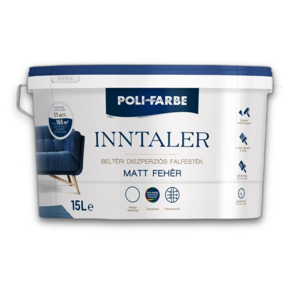 Poli-Farbe Inntaler beltéri falfesték fehér