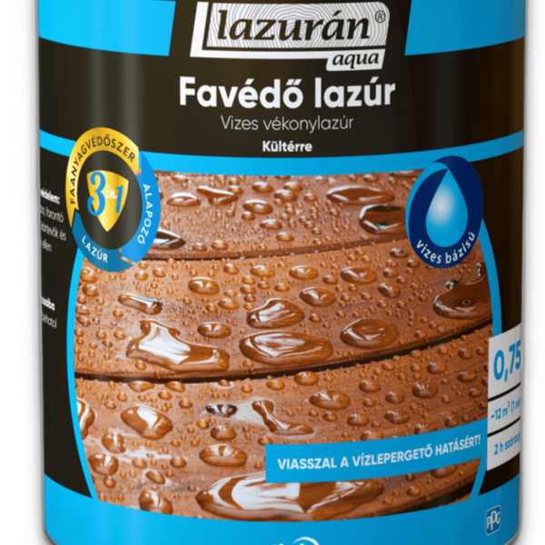 Lazurán Aqua 3in1 favédő