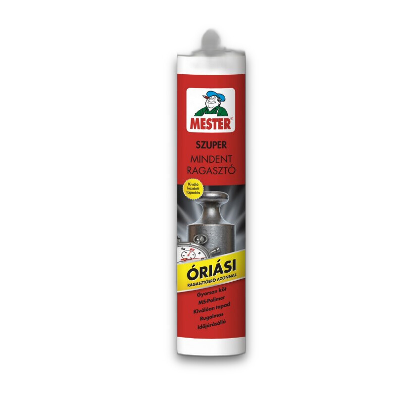 Mester szuper mindent ragasztó fehér Mester szuper mindent ragasztó fehér