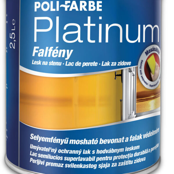 Poli-Farbe Platinum színtelen falfény