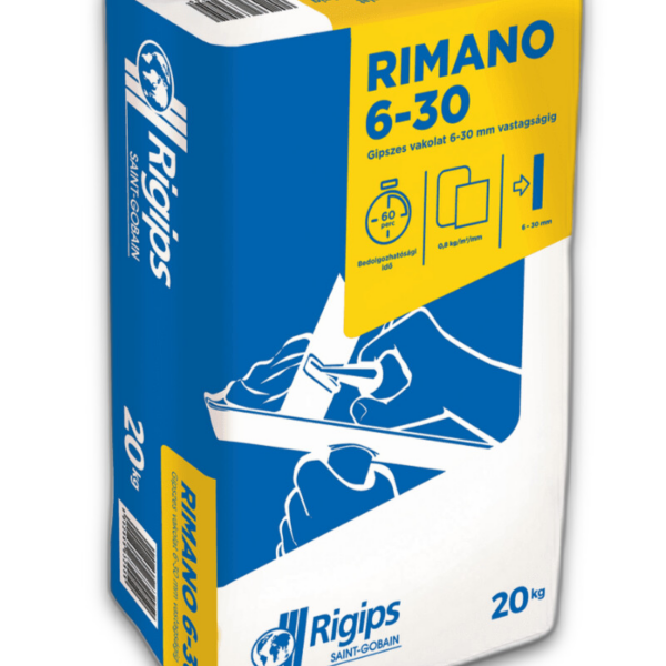 Rimano gipszes kézi vakolat 6-30 mm