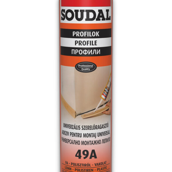 Soudal szerelõragasztó 49A