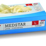 Latex kesztyû, púdermentes