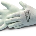 Schuller nylon kesztyû fehér PU bevonattal