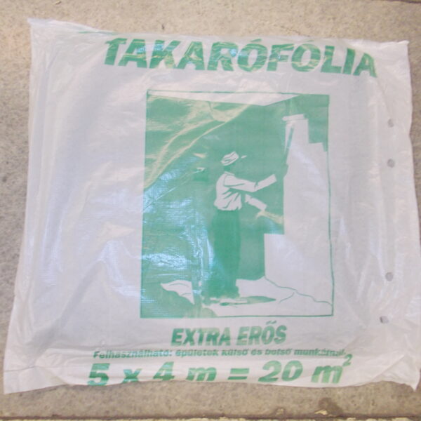 Takarófólia 4 * 5m 20 m2 extra erõs
