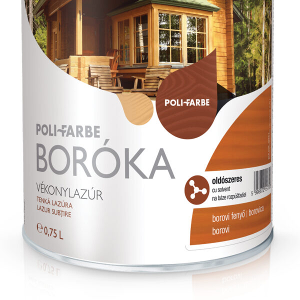 Poli-Farbe Boróka oldószeres vékonylazúr