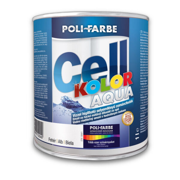 Cellkolor aqua selyemfényû zománcfesték