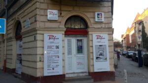 Piktorfesték Budapest VIII. ker. Kálvária utca üzlet homlokzata