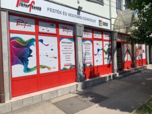 Piktorfesték Kecskemét üzlet homlokzata