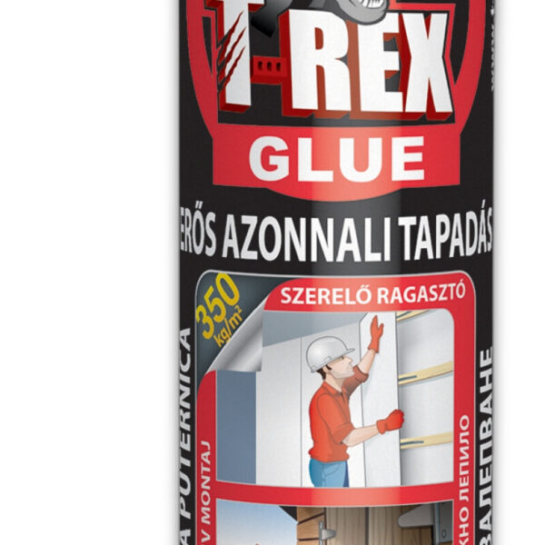 T-REX Azonnal rögzítõ szerelõragasztó