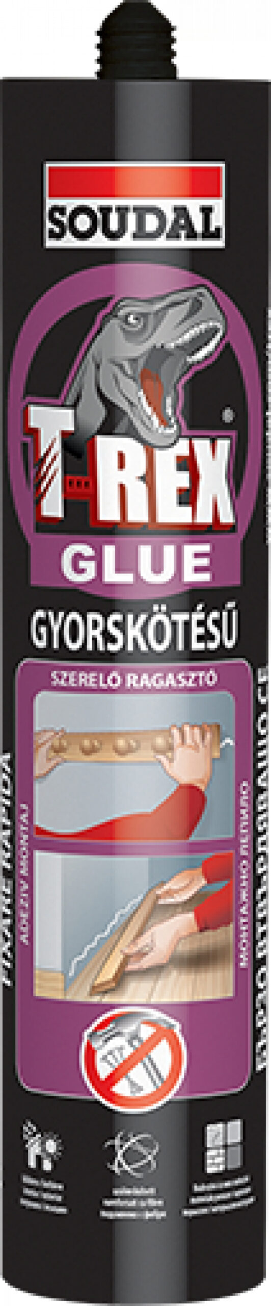 T-REX Gyorskötésû szerelõragasztó T-REX Gyorskötésû szerelõragasztó